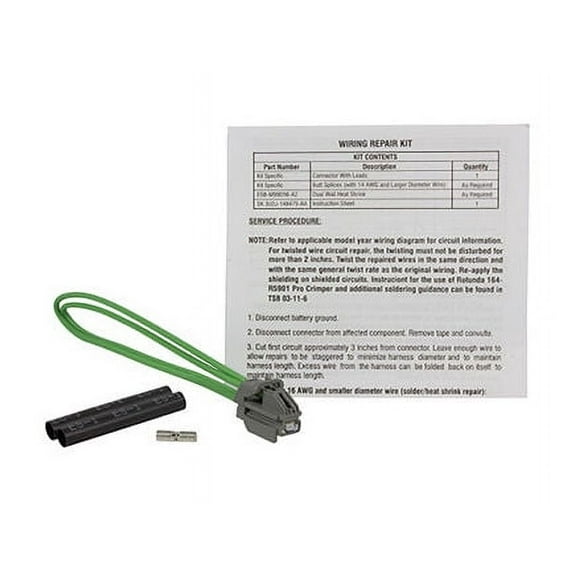 Battery Temperature Sensor Connector - Compatible with 2013 - 2017 Ford Fusion 2014 2015 2016