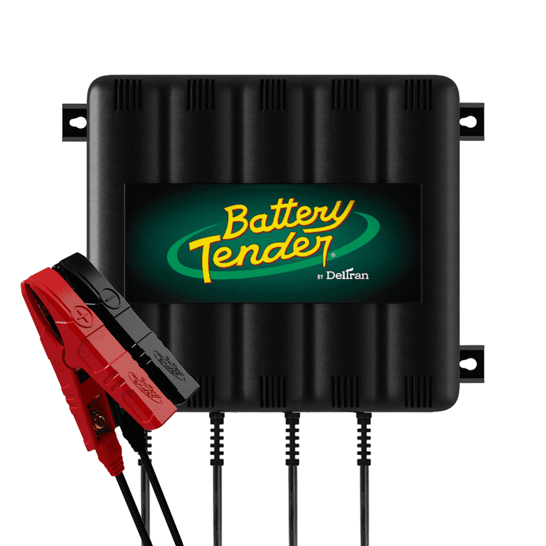 Fully Charge Battery Tender 4 Bank Battery Charger &amp; Maintainer 