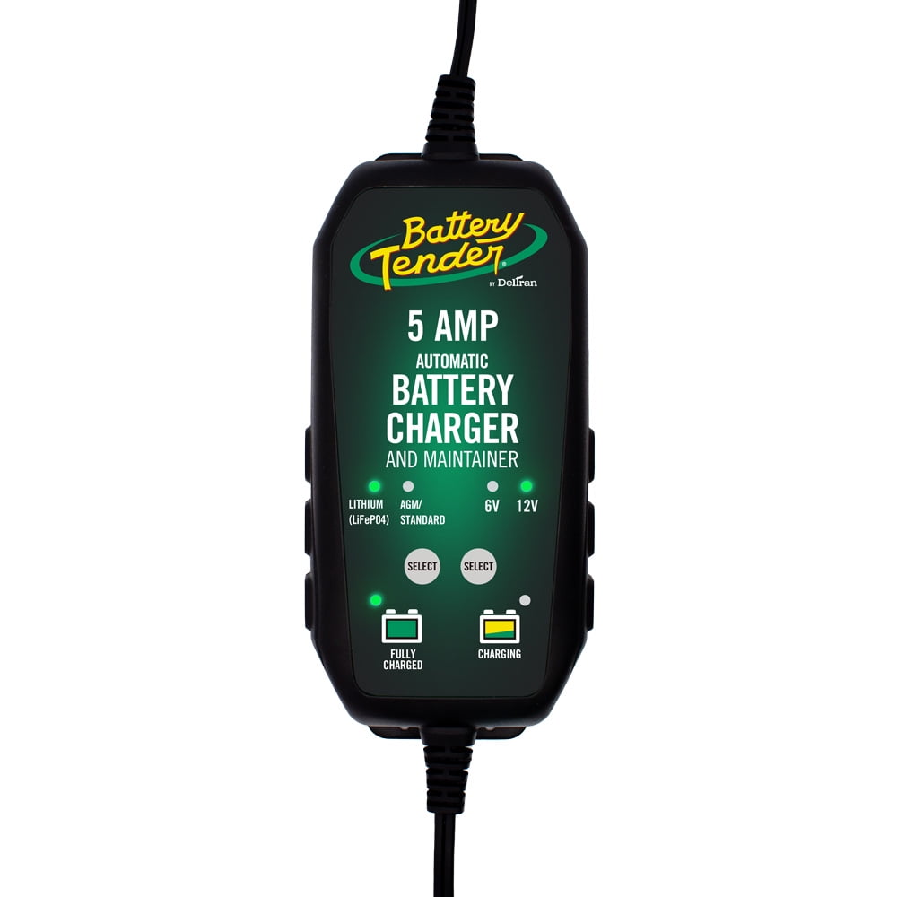 Battery Tender 5 AMP, 12V Battery Charger, Battery Maintainer Fully