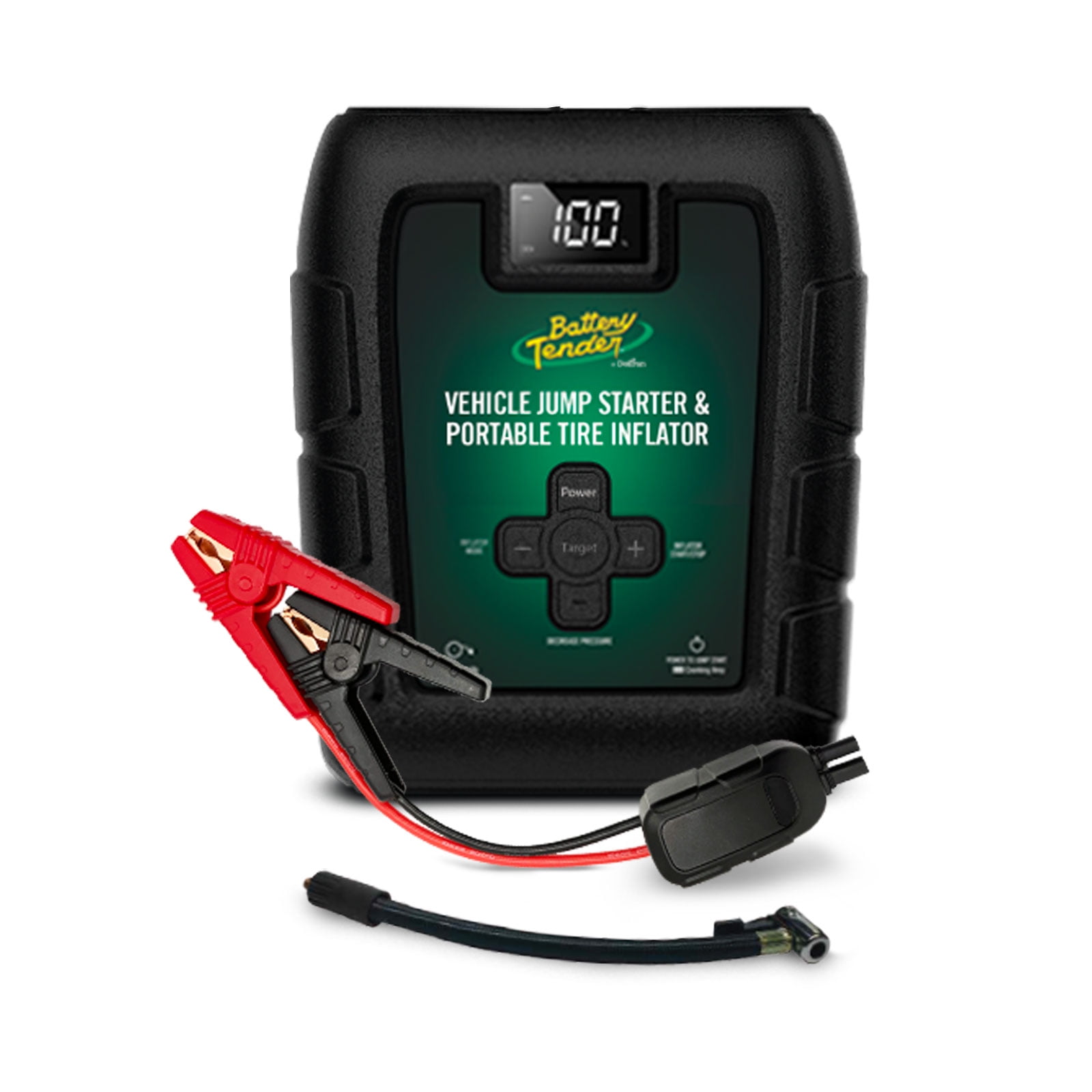 Battery Tender 800 Amp Vehicle Jump Starter with Tire Inflator, 030