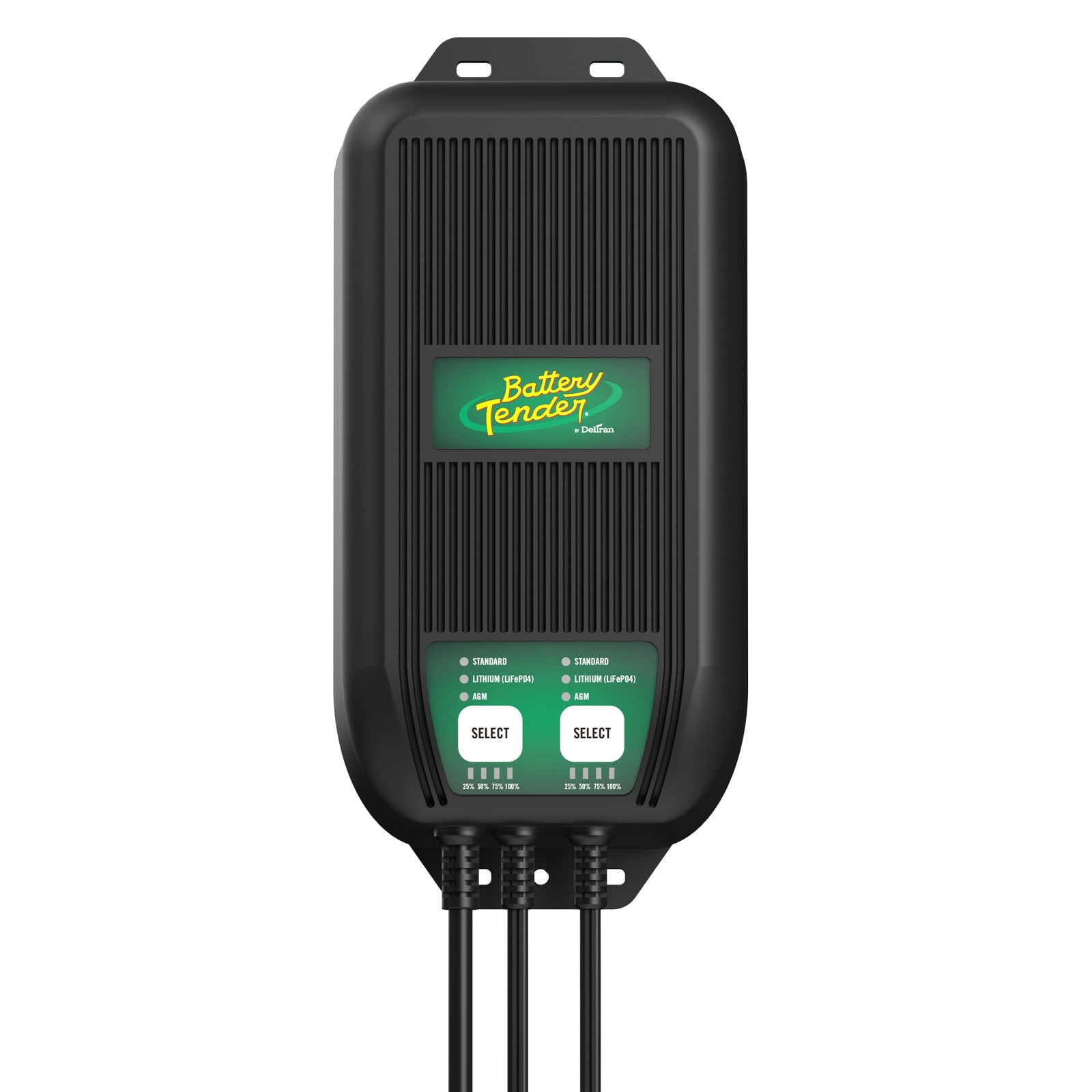 Battery Tender WaveCharge Pro 2 Bank Multibank Charger - 20 AMP (10 AMPs Per Bank) -12V - Smart Multi Battery Weatherproof Charger and Maintainer - 022-1007-DL-WH