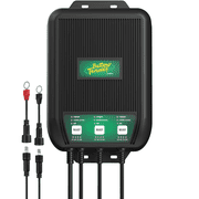 Battery Tender WaveCharge Pro 3 Bank Multibank Charger - 30 AMP 10 AMPs Per Bank - 12V - Smart Multi Battery Weatherproof Charger and Maintainer - 022-1008-DL-WH