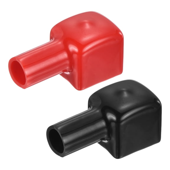 Battery Terminal Cover, 2 Pcs Truck Battery Terminal Cover Positive Negative Poles Stud Covers FL10-18-20