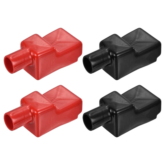 Battery Terminal Cover, 4 Pcs Truck Battery Terminal Cover Positive Negative Poles Stud Covers FL20-43-75