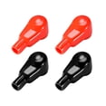 thumbnail image 1 of Battery Terminal Insulating Rubber Protector Cover for 25mm Terminal 11mm Cable Red Black 2 Pairs, 1 of 2