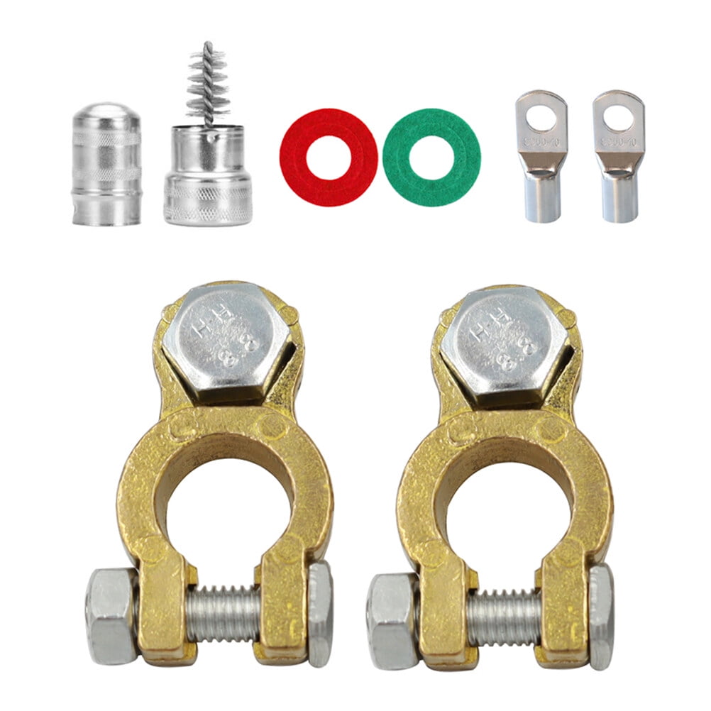 Battery Terminal Suction Cup Clips Water Bottle Drainer Pure Copper