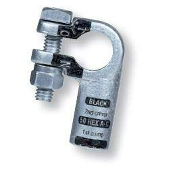 Battery Terminal Top Post Left Elbow - 2/0 Positive