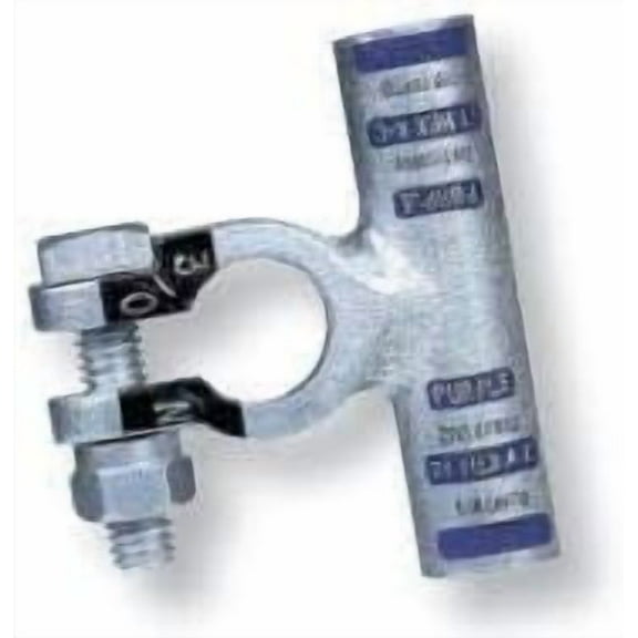 Battery Terminal Top Post Right Angle (Flag) - 4/0 Positive$$Electrical