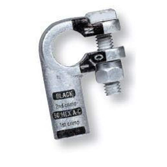 Battery Terminal Top Post Right Elbow - 1/0 Negative