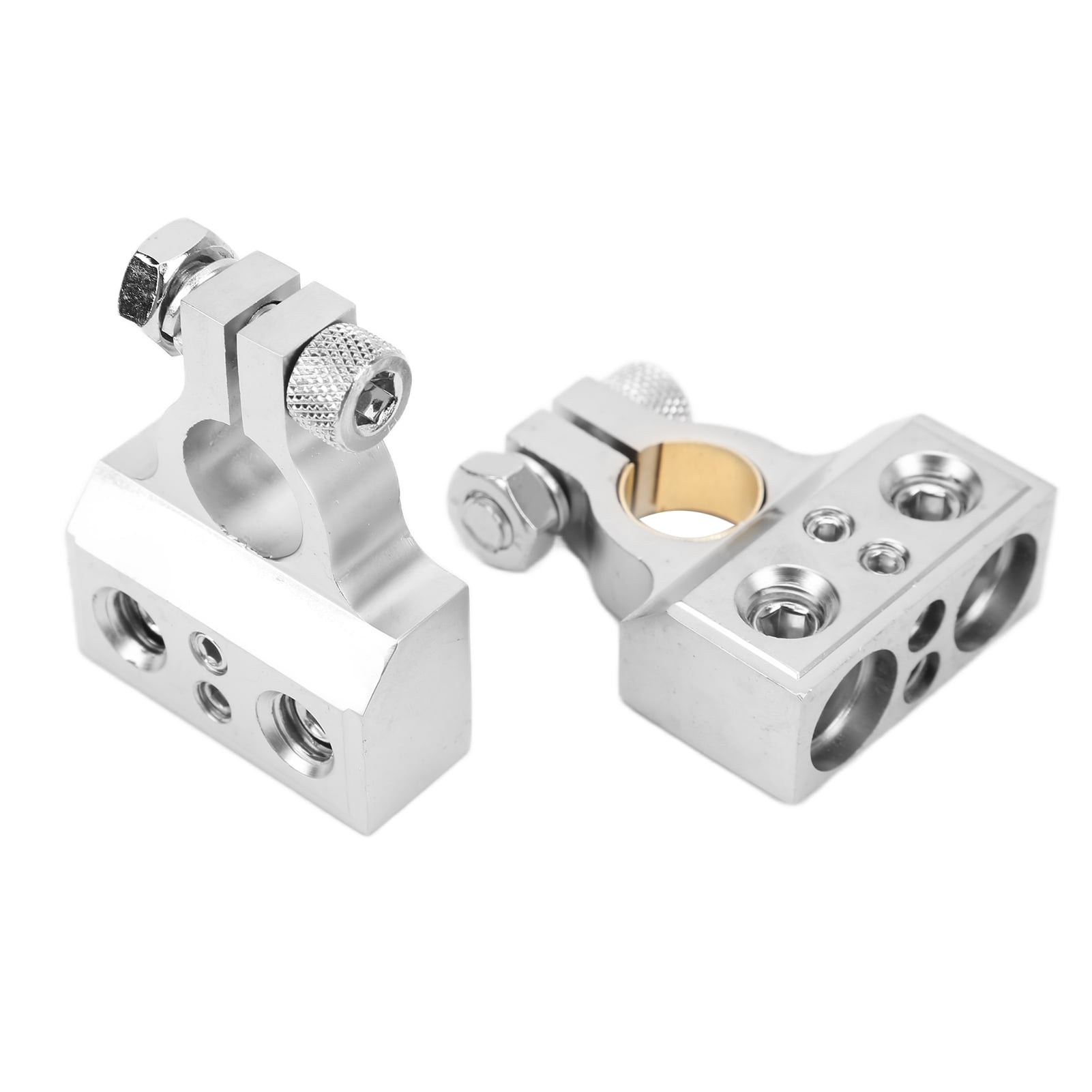 Battery Terminal, Universal Car Gauge Battery Connectors Dual 1/0 And 8