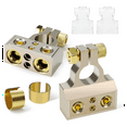 Battery Terminals, 0/4/8/10 Gauge Battery Terminal Connectors