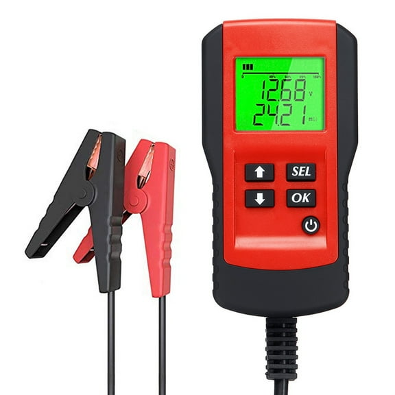 Battery Tester 12V Car Battery Voltage Tester CCA Detector Internal Resistance Test Instrument AE300 Scanner Tool For Truck Auto ,Fast and Accurate Precise