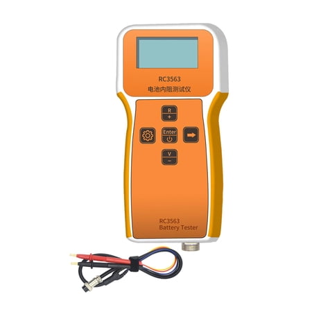 Battery Tester Accessories Small Backlight Battery Internal Resistance Meter with probe