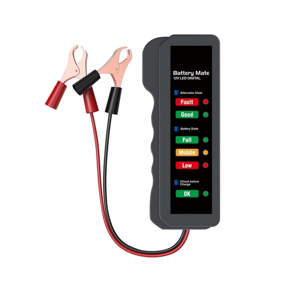 OBDMONSTER W003 12 Volts Automotive Battery Tester Battery Loaded with Alternator State Check