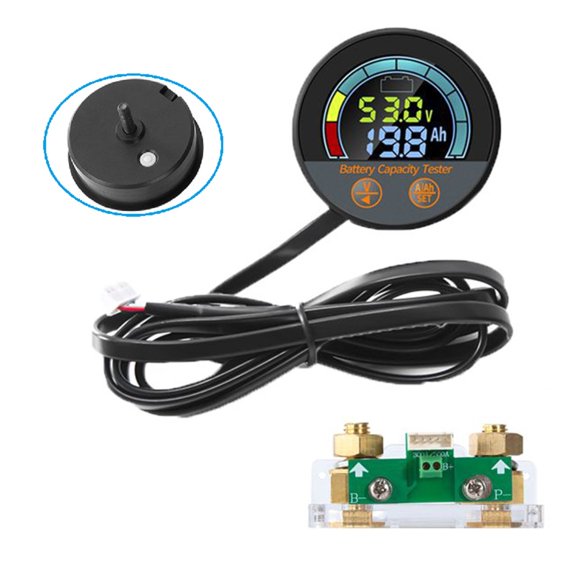 Battery Tester with 500A Shunt and 8100V for Smart Monitoring and Alerts