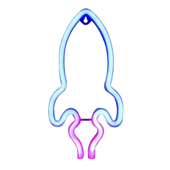 Battery USB LED Neon Light Wall Signs Night Home Decoration Holiday Kid Gift