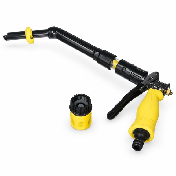 Battery Watering Gun with Automatic Shutoff, 1.7 Gallons/Minute Flow Rate, 0.67" Nozzle, Brass and Copper