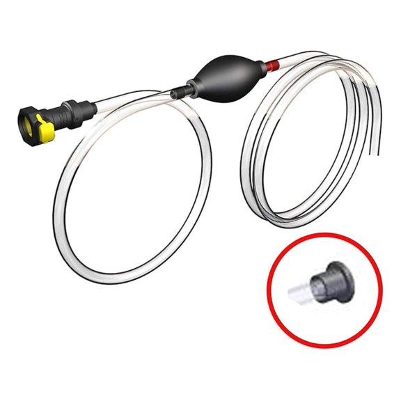 Battery Watering Hand Pump - RV & Golf Cart - Flow-Rite Hydro - Distilled Water Filler - for Flooded Lead Acid Batteries - Easy to Use - Includes Tubing