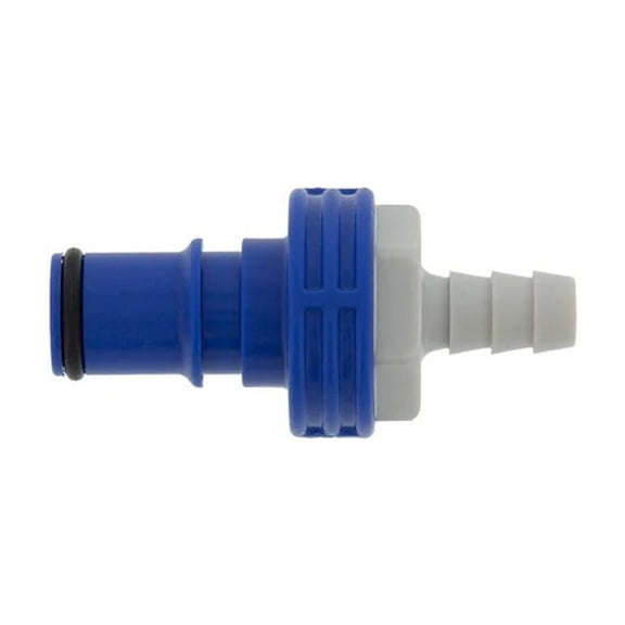 Battery Watering Technologies 09MBLU1 - Blue Male 1/4 in. Connector - BWT