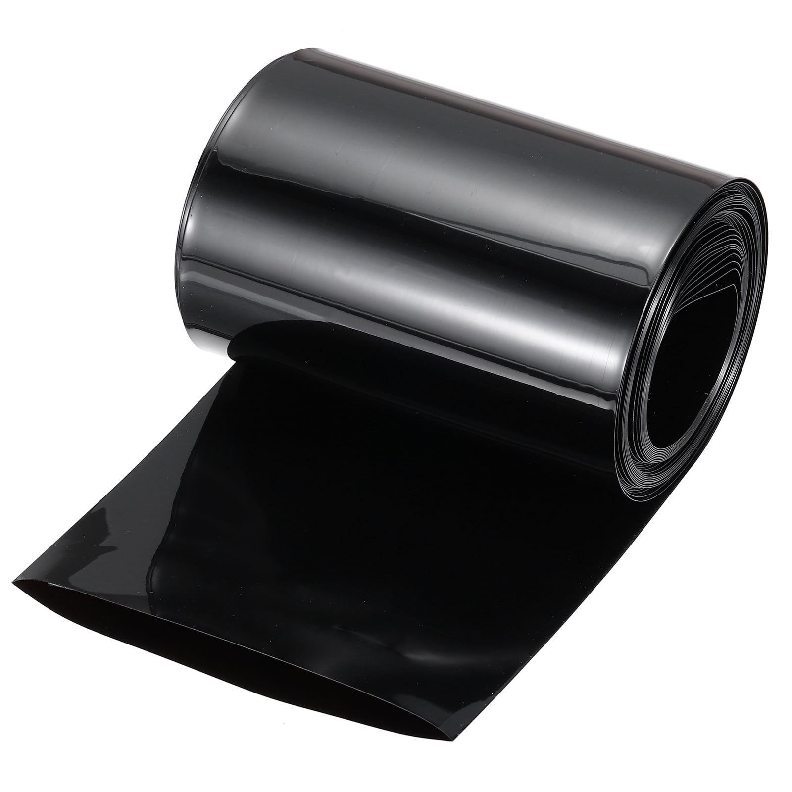 Battery Wrap, 100mm Flat 6m Heat Shrink Tube Wraps Black - Walmart.com