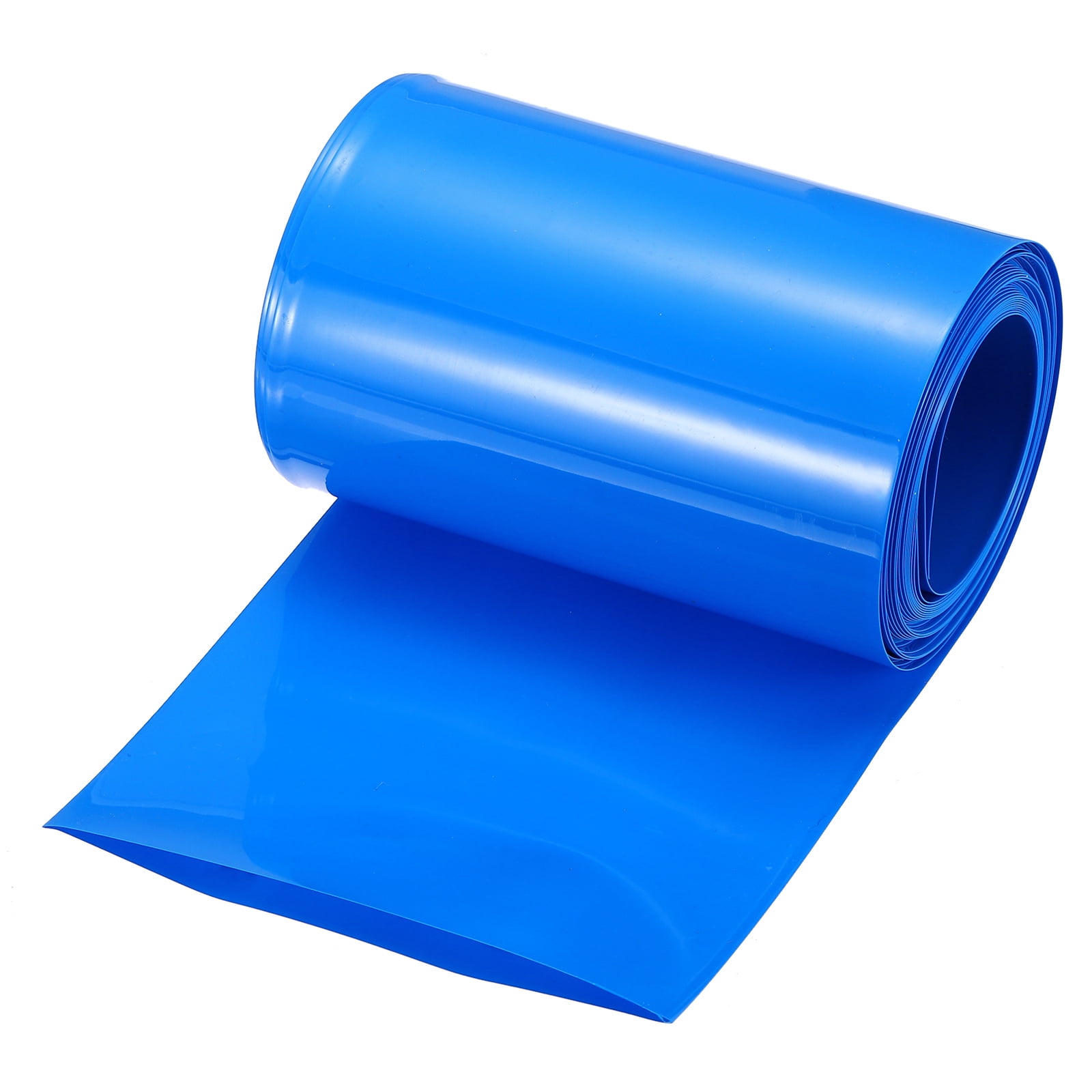 Battery Wrap, 100mm Flat 6m Heat Shrink Tube Wraps Blue - Walmart.com
