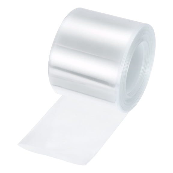 Battery Wrap, 60mm Flat 10m Heat Shrink Tube Wraps Clear