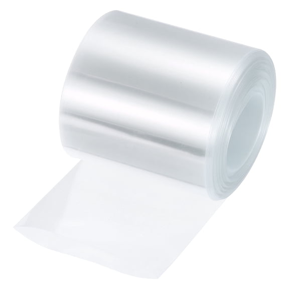 Battery Wrap, 80mm Flat 10m Heat Shrink Tube Wraps Clear