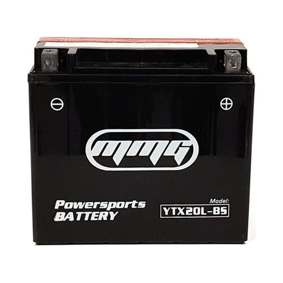 Battery YTX20L-BS for Powersports ATV UTV Motorcycles Personal Watercraft Snowmobile