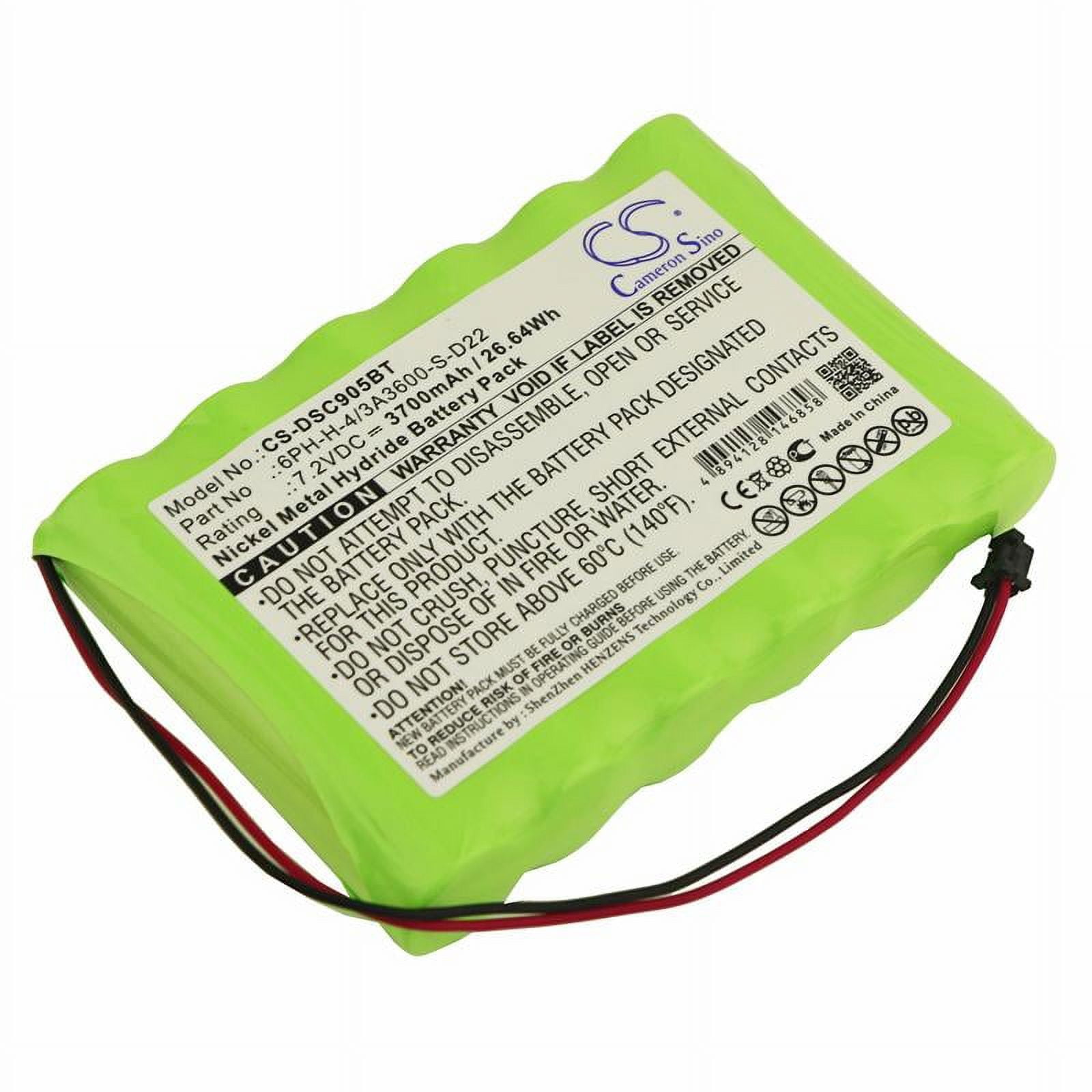 Battery for ADT Impassa wireless alarm systems DSC 9057 6PHH4/3A3600
