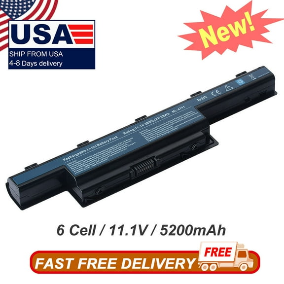 Battery for Acer Aspire AS10G31 AS10G3E AS10D7E AS10D81 AS10D75 BTP-DSBM AS10D51