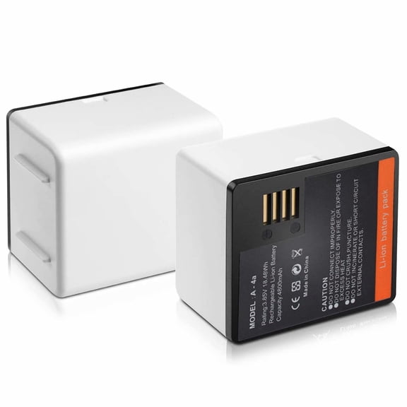 E ERSY Battery for Arlo Ultra Battery 2pcs 4800mAh Replacement Batteries for Arlo Ultra / Arlo Pro 3 security camera