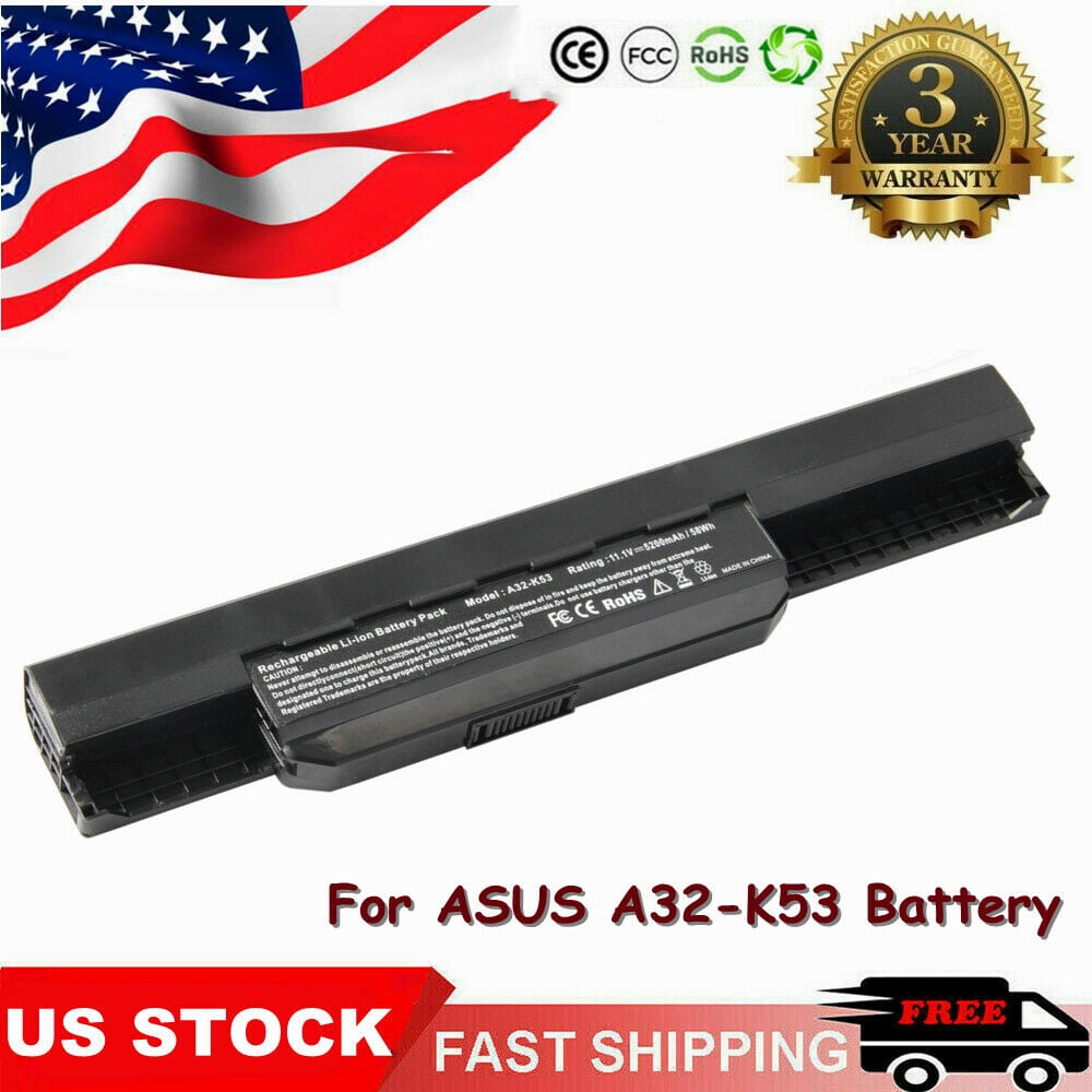 Batteria A32-K53 A31-K53 Per Asus K43SD X54H K53S K53SV X53S [10,8V - 5200mAh - Foto 9