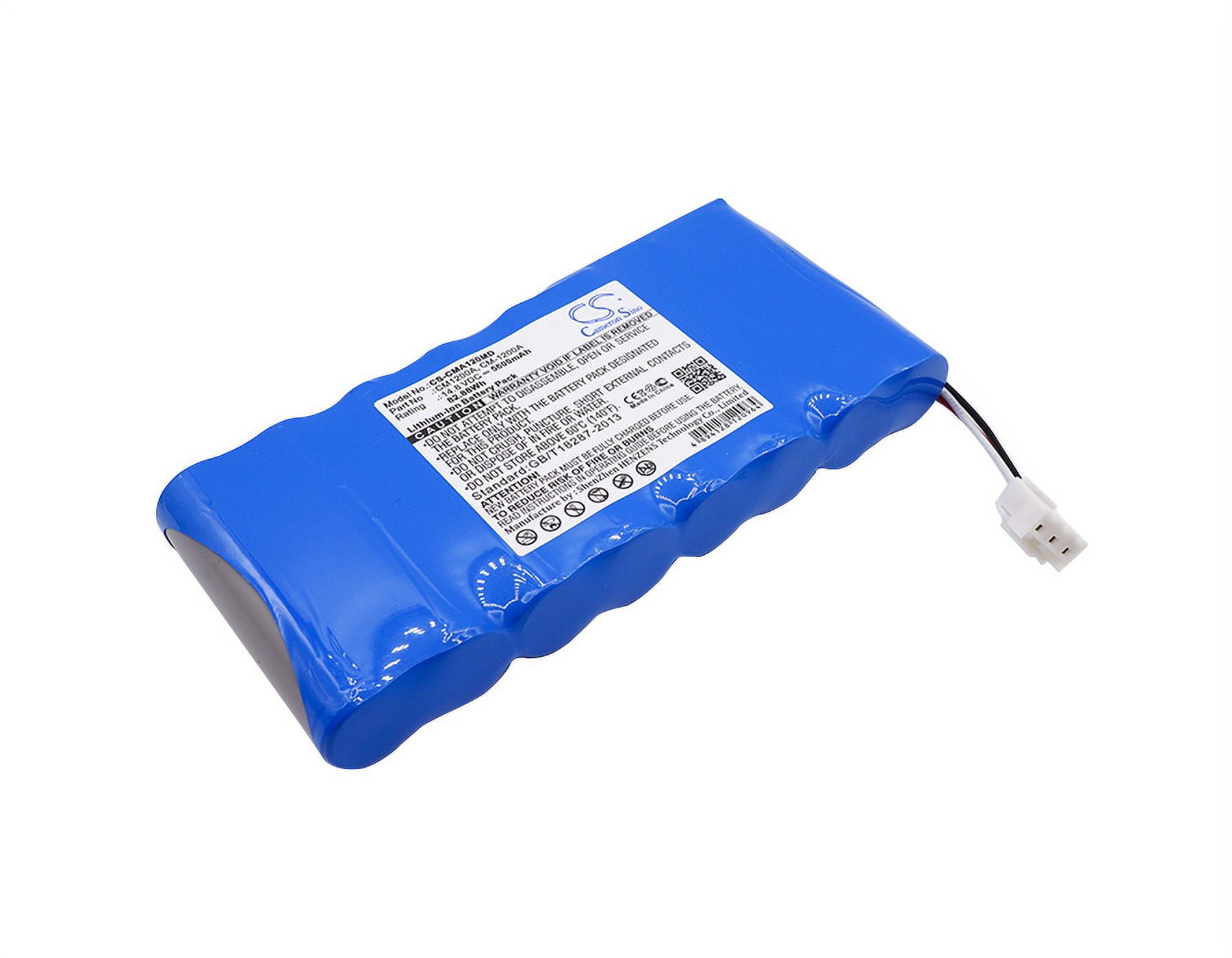 Battery for COMEN CM-1200A CM1200A CS-CMA120MD 14.8v 5600mAh 82.88Wh Li ...