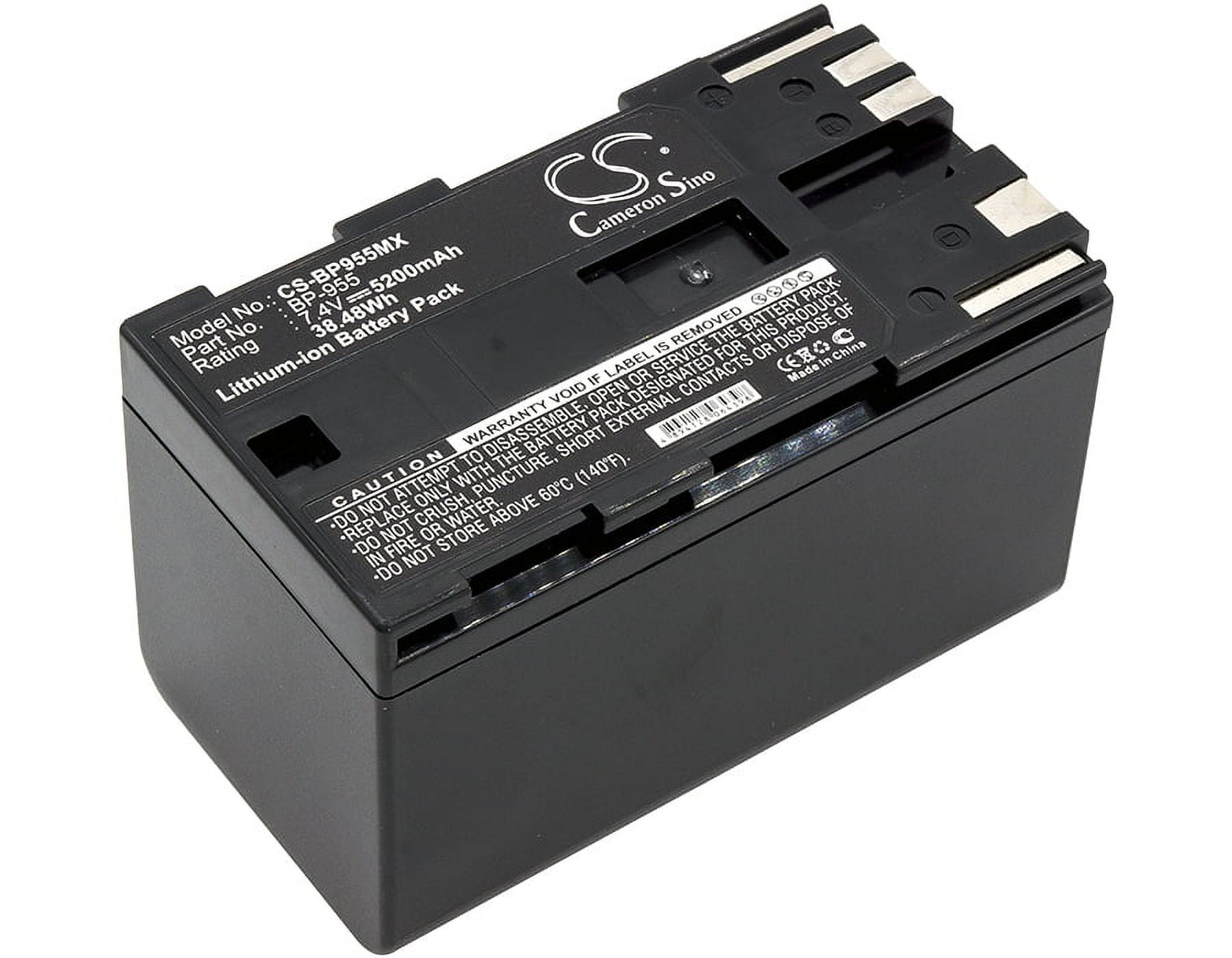 Battery for Canon BP955 EOS C100 Mark II XF305 XL1 XL1S XL2 XM2 BP