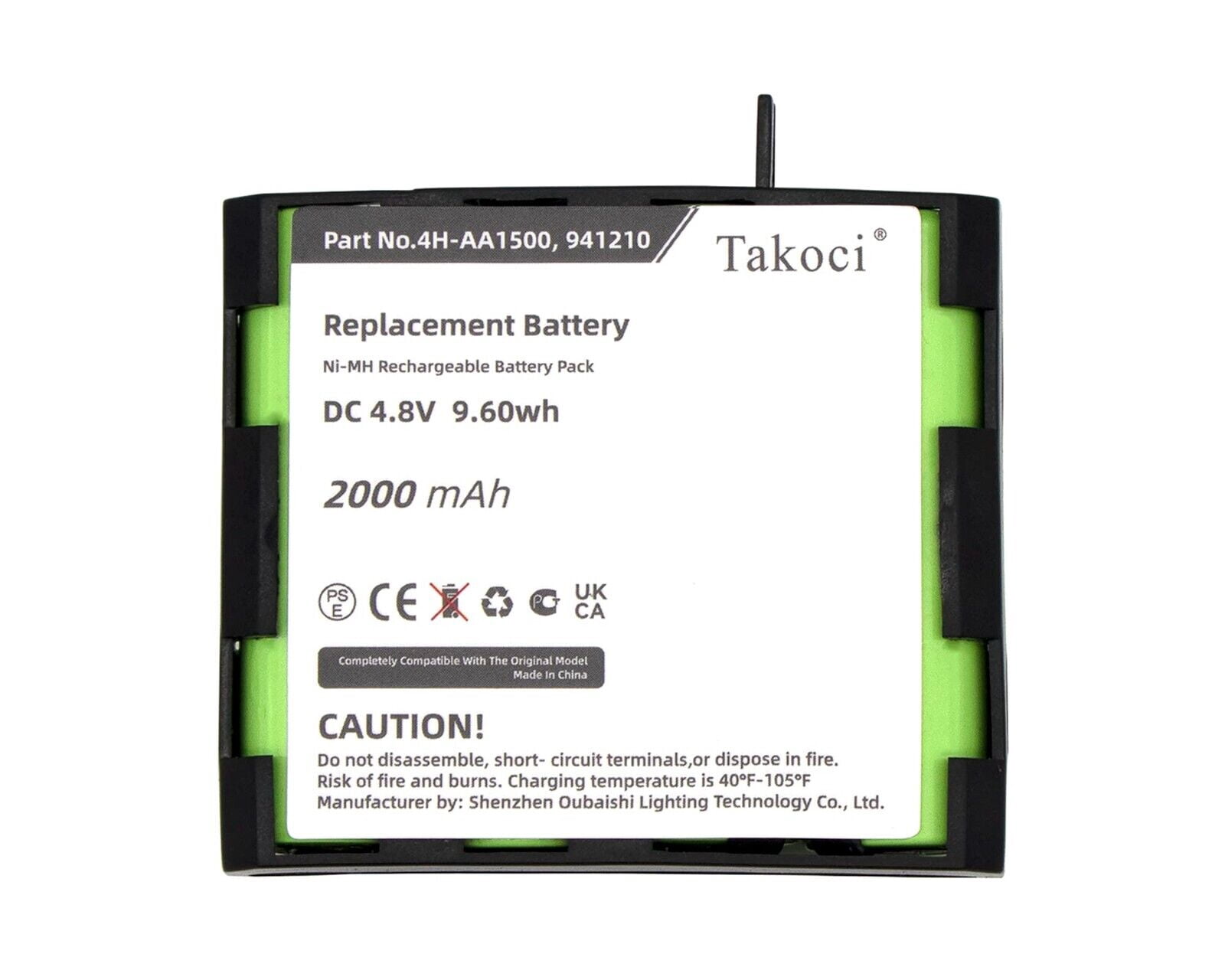 Battery for Compex 4H-AA1500 SP 4.0 Sport Elite Theta 500 Vitality voor ...