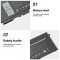 thumbnail image 1 of Battery for Dell Latitude 451-BBZG, 1 of 4