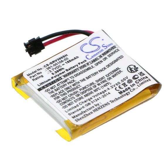 Battery for Garmin Vivoactive 3 Music 361-00108-00 361-00108-01 CS-GRV300SH