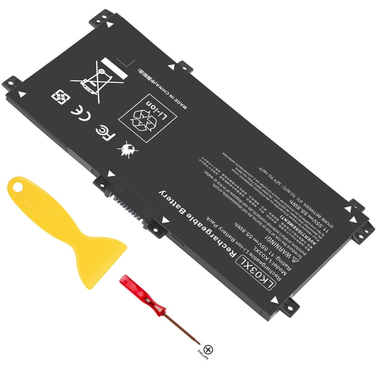 Battery for HP Envy LK03048XL, LK03055XL, LK03052XL - Walmart.com