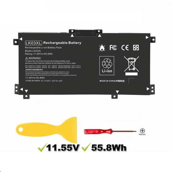 Battery for HP Envy X360 17-bw 17m-bw Series