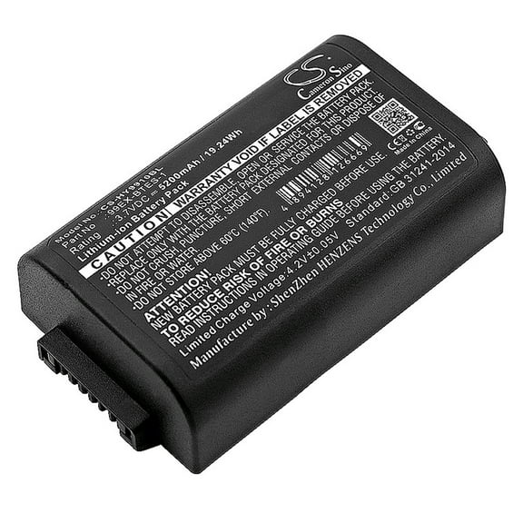 Battery for Honeywell Dolphin 99EX-BTEC-1 99EX-BTES-1 99EXhc 99GX 99EX 5200mAh
