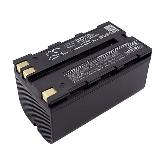 Battery for Leica Geomax ZBA200 ZBA400 ATX1200 GEB221 GEB90 GBE-221 GPS900 RX900