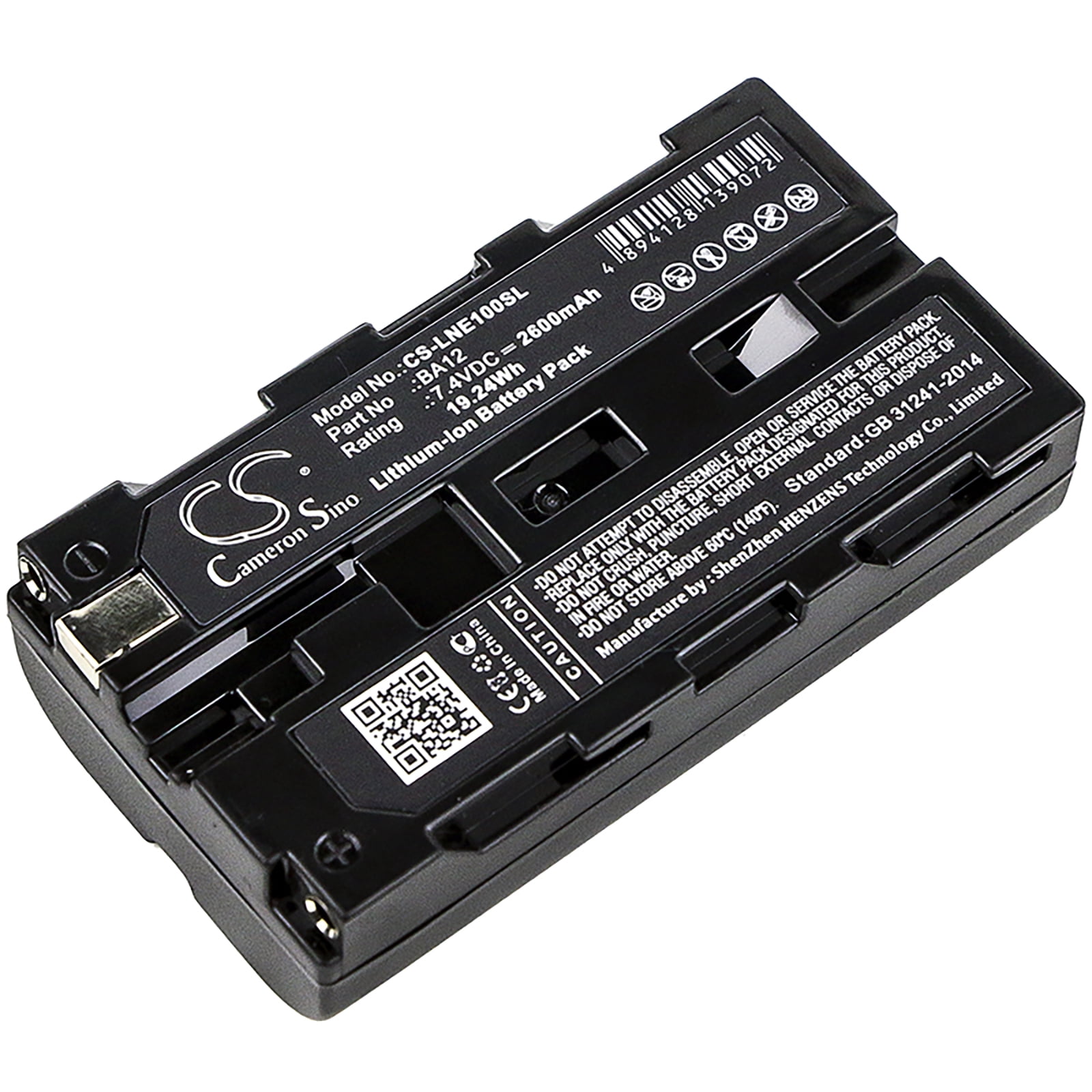 TECHTEK Batterie 2600mAh Compatible avec [Line 6] James Tyler