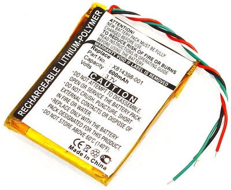 Battery for Microsoft Zune Flash 16GB 4G 4GB 8GB 8G 16G MP3 Player HSA-00001 HVA-00001 X814398-001