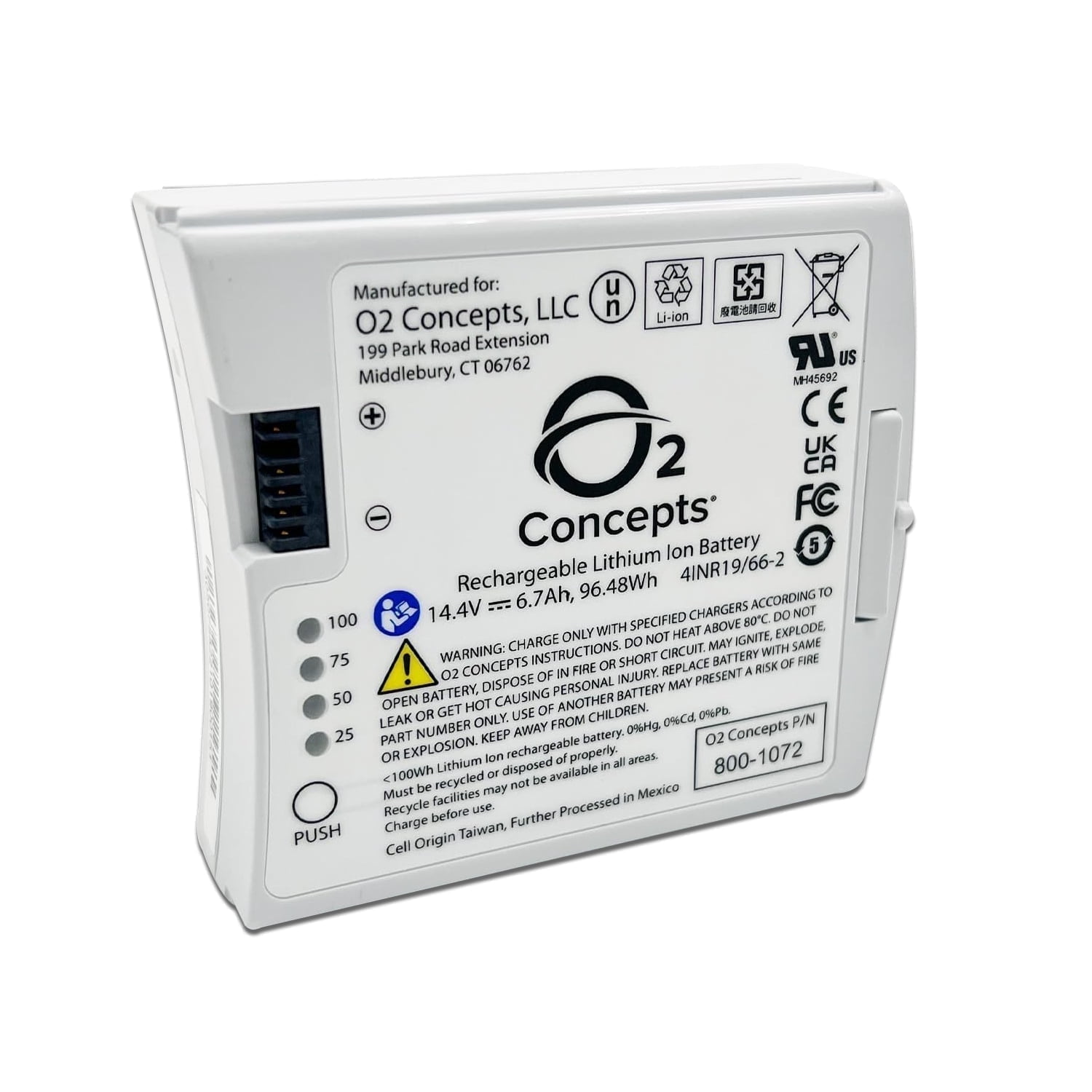 Battery for Oxlife Liberty 2 Portable Oxygen Concentrator