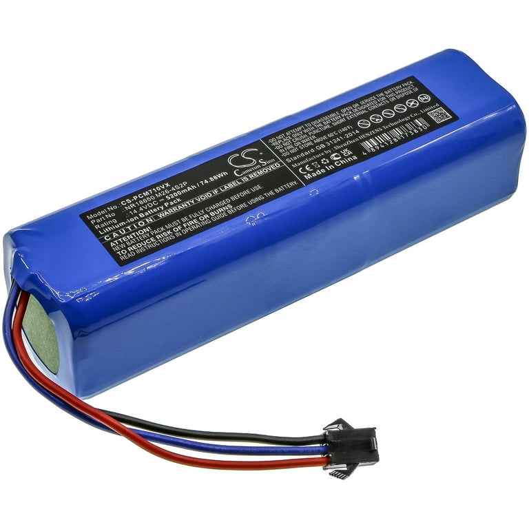 Battery for Proscenic M26-4S2P M6 M7 M8 Pro Lenovo LR1 Kyvol Cybovac S31  5200mAh