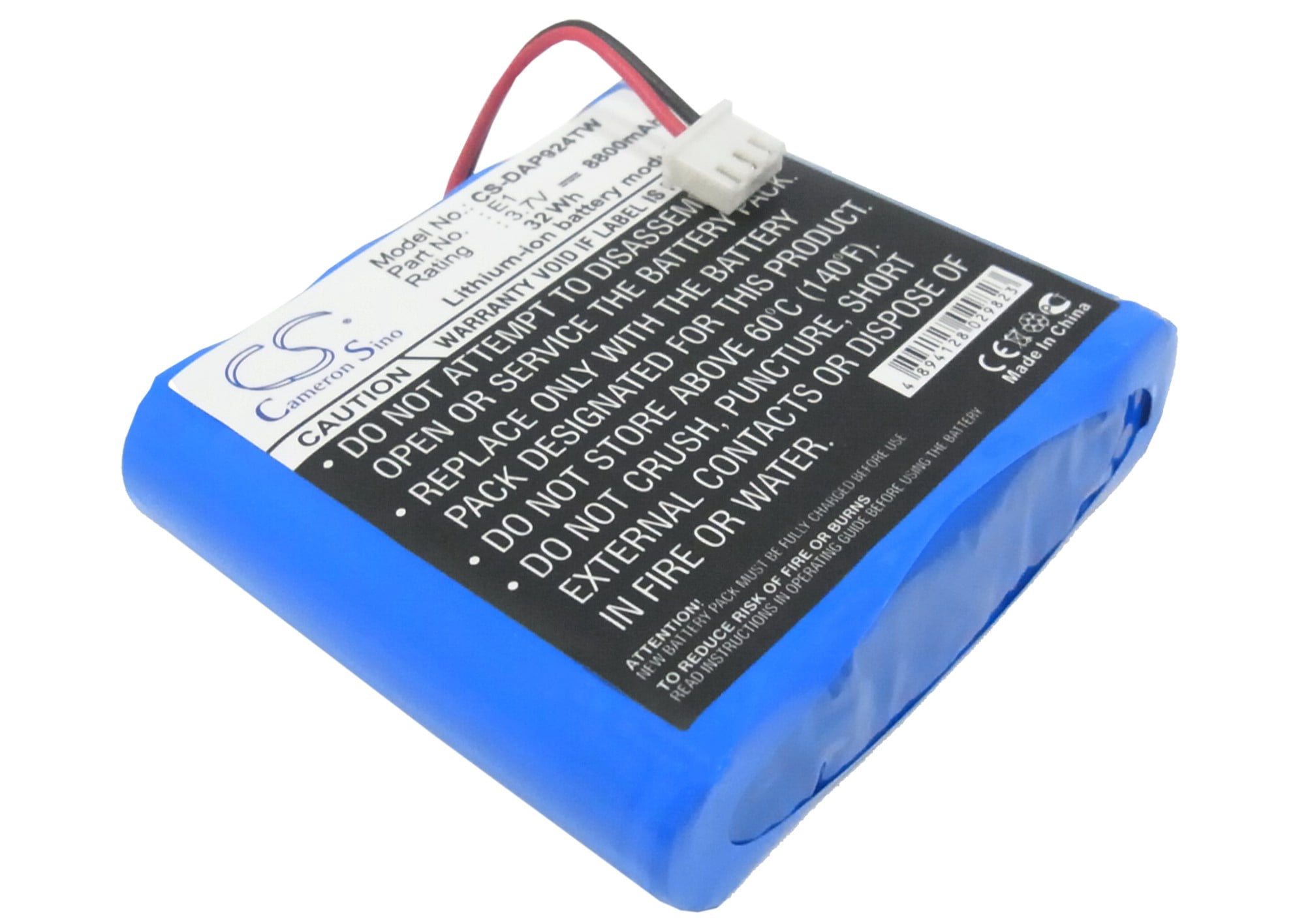 Cameron Sino 10400mAh Li-ion Battery For Pure Evoke E-1S, Evoke Flow, & Other Radios