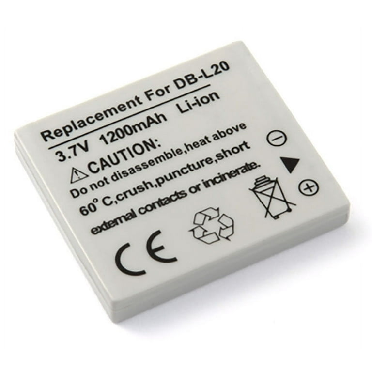 Battery for Sanyo DB-L20 DBL20 Xacti dmx-ca9 dmx-hd2000 dmx-ca8