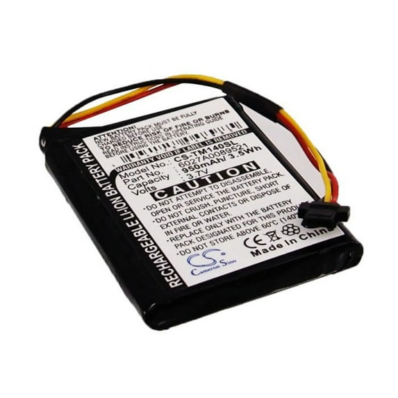Battery for TomTom 6027A0089521 P2 VF65 VF6S VF6D Go 50 500 GO 600 One 140 140S