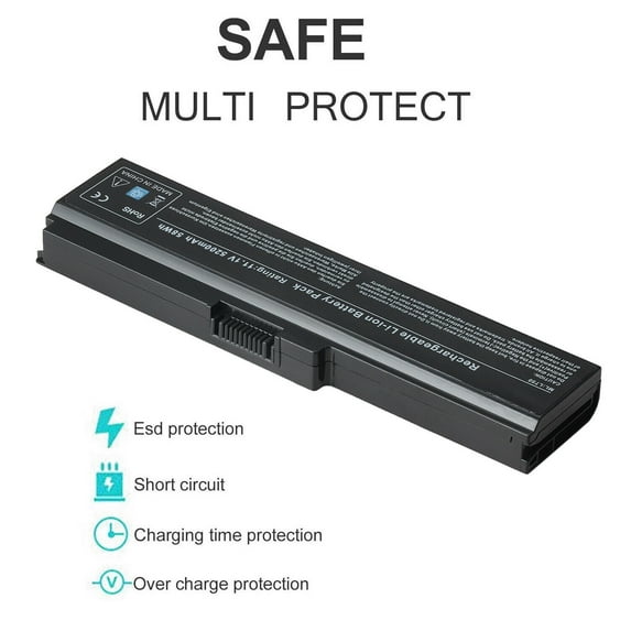 Battery for Toshiba Satellite a665 a665-s5179 a665-s5186 a665-s5199x a665-s6050