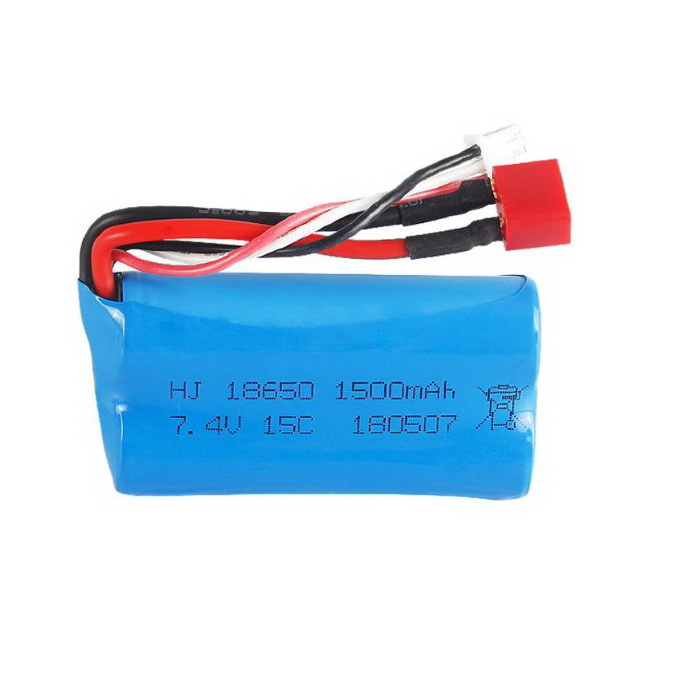 Vhbw Chargeur USB Pour Batteries Wltoys A959, 12404, 12427 – 7,4 V, 2A, Câble 55 Cm, Recharge Rapide Nomade